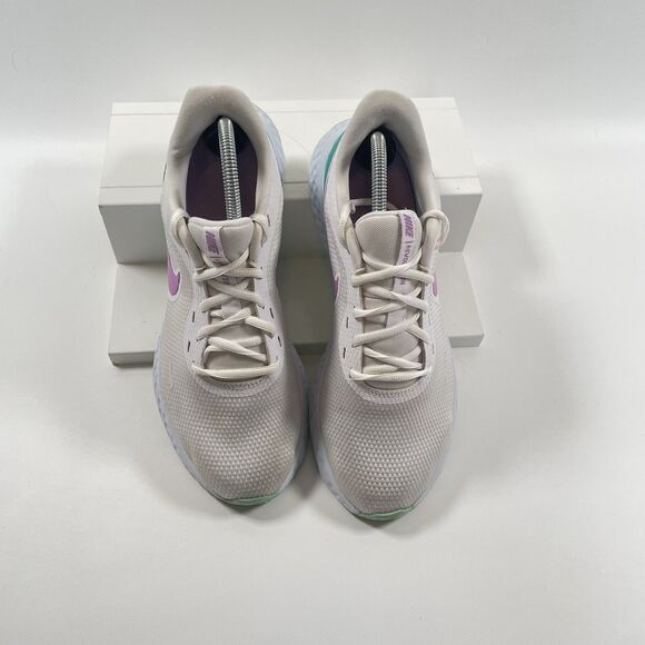 Nike Revolution 5 Womens Running Shoes BQ3207-111 White Sneakers Size 10.5 - Picture 5 of 12
